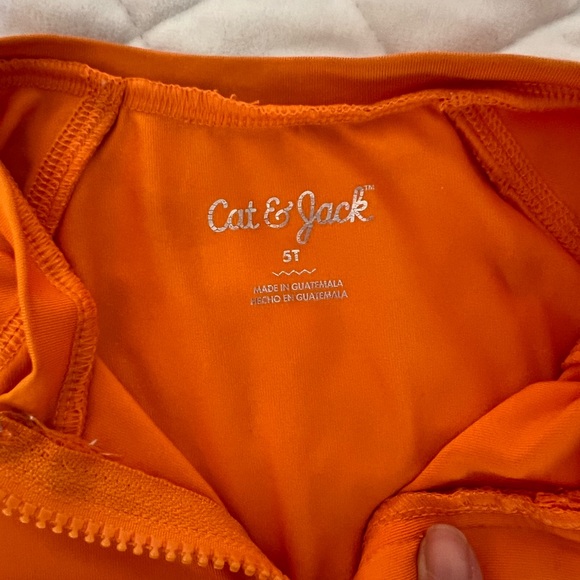 Cat & Jack 5T Swim Shorts & Zip Rash Guard - Picture 4 of 13